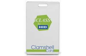 Visuel du produit Badge 13.56Mhz IClass 2K - Format épais non imprimable