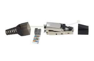 Visuel du produit Connecteur Mâle sans outils RJ45 CAT5 à CAT7A