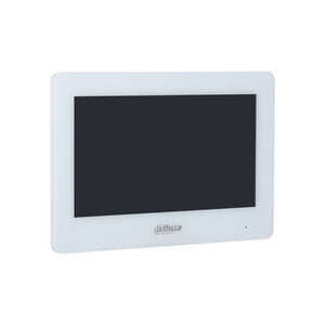Visuel du produit Moniteur int. blanc tactile 7" IP/Wifi ou 2 fils pour VTO2003F uniquement