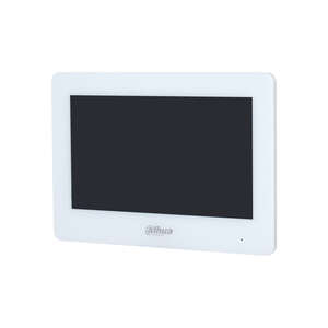 Visuel du produit Moniteur int. blanc tactile 7" IP/Wifi ou 2 fils pour VTO2003F uniquement