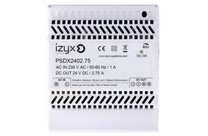Visuel du produit Alimentation Rail Din 5M 230Vac / 24Vdc/ 2.75A