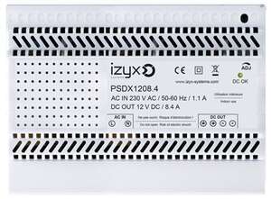 Visuel du produit ALIMENTATION RAIL DIN 7M230V AC / 12V DC / 8.4A