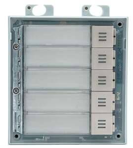2N® Helios IP Verso - Module platine 5 noms + boutons