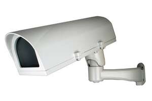 Caisson aluminium extérieur avec support et chauffage 220Vac