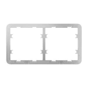 Visuel du produit Double interrupteur intelligent à touche simple - Blanc.
