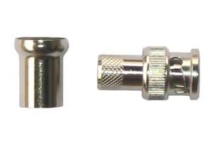 Fiche BNC mâle droite à sertir pour KX8