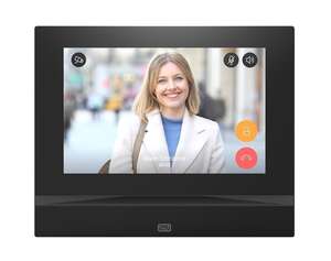 Moniteur de réception Indoor View noir HD 7" 12Vdc PoE 193x157x5