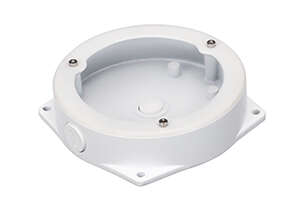 Visuel du produit Boîte de jonction aluminium blanc  155mm x 155mm x 39mm de 0.6kg