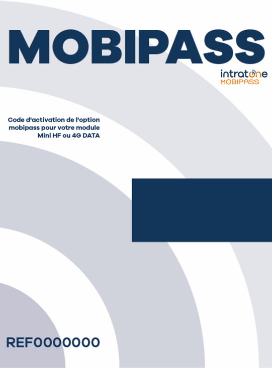 INTRATONE : Le MOBIPASS, nouvelle solution INTRATONE : Le MOBIPASS, nouvelle solution