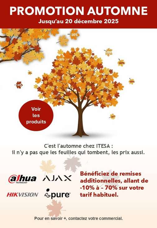 Promotion AUTOMNE !